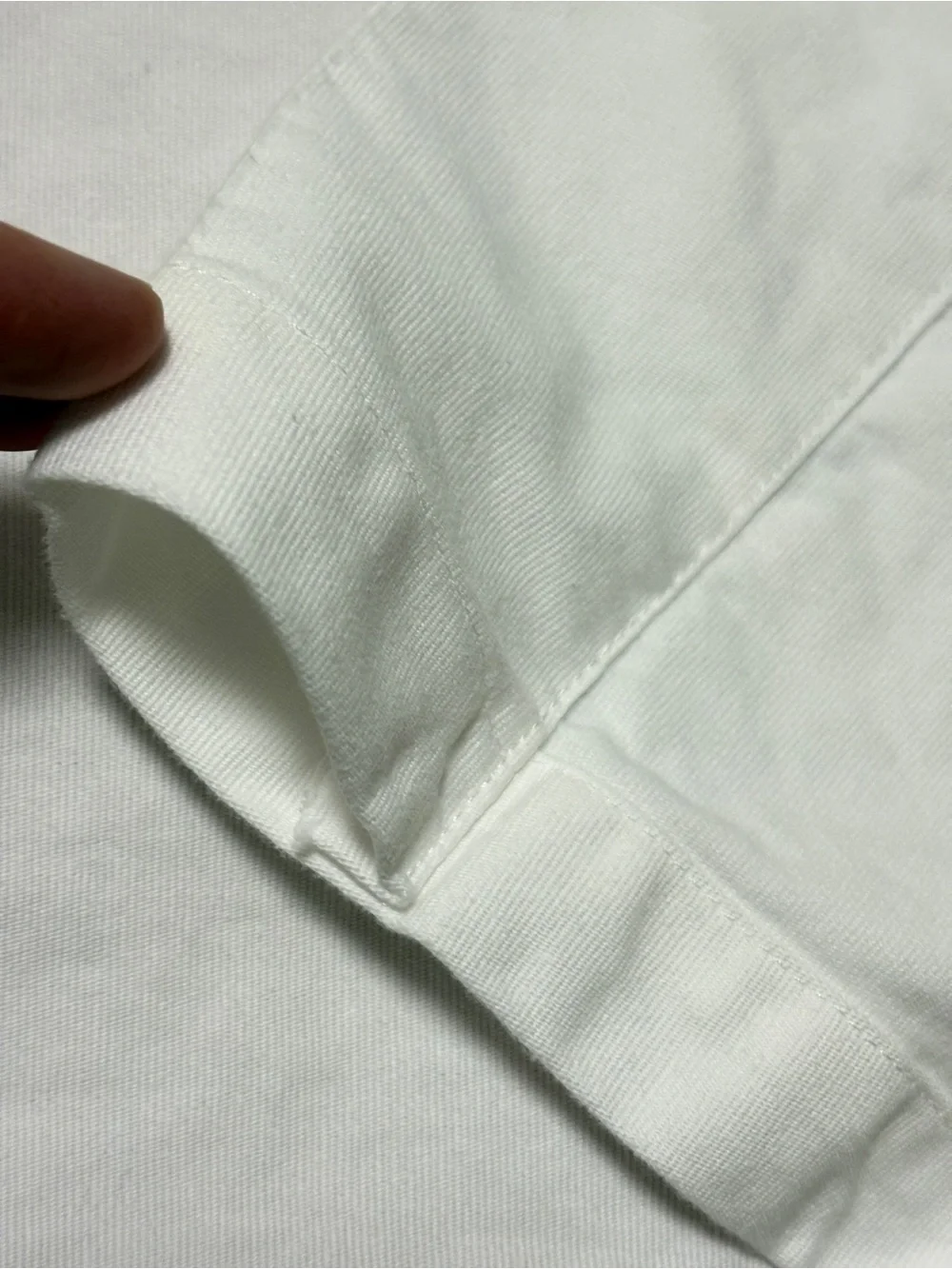 Pottery Barn White Curtains Seaton 50x84 Set Of 2 Cotton Panels